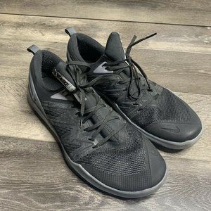Nike Victory Elite Trainer Black Gray Gym Workout Sneakers Shoes Mens Size 14